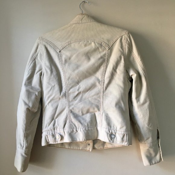 Corduroy lined jacket - Picture 2 of 7